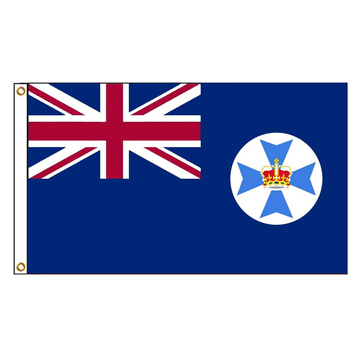 Large Queensland Flag Australia Day Heavy Duty Outdoor Polyester 150cm 90cm