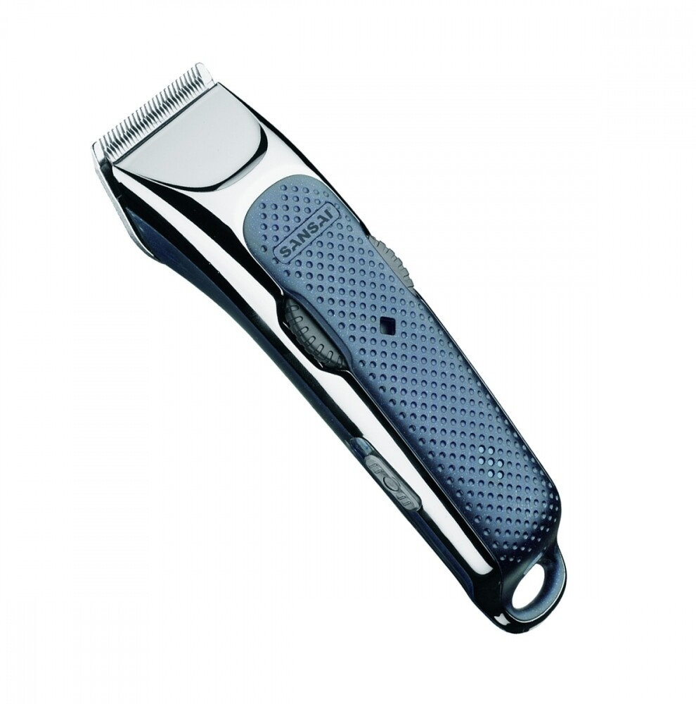 SANSAI HC-6617-BL Cordless Rechargeable Clipper/Trimmer Set Blue Face