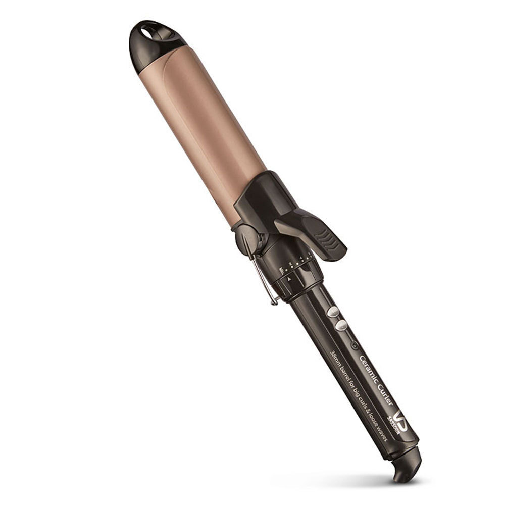 VS Sassoon VS338A Ceramic Curler 38mm Barrel Large Curls/Waves All Hair Types