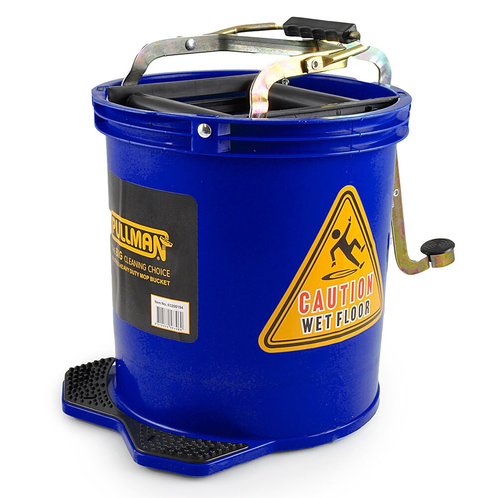 Pullman 16L Floor Mop Replacement Bucket Plastic Blue 63200192