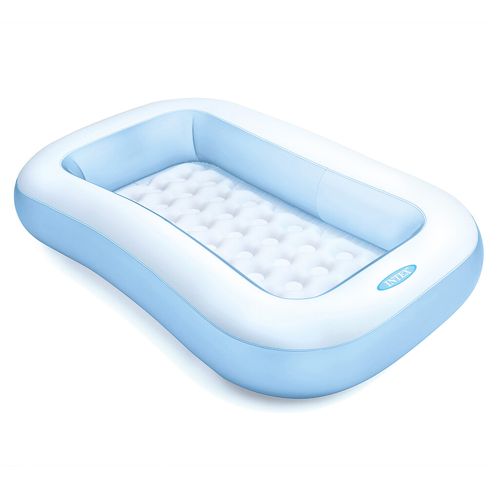 Intex 57403NP Inflatable Kids Rectangular Swimming Pool Outdoor/Patio 2y
