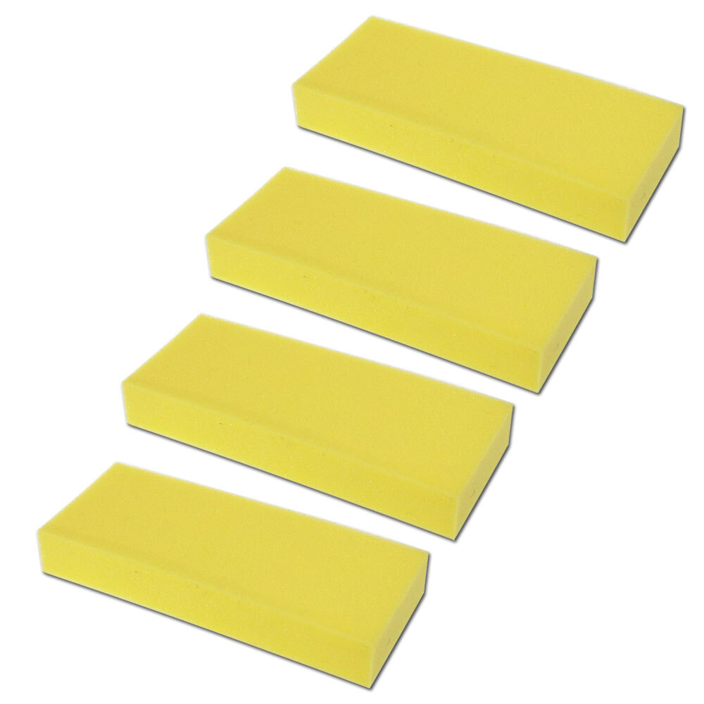 4PK WHITE GLOVE UN6559_4PK Sponge Mop Squeeze Refill Absorbent Yellow Kitchen