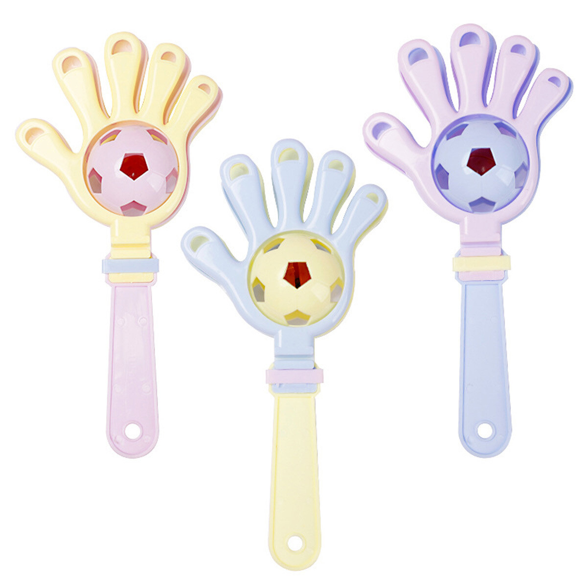 2Pcs Football Fan Hand Clapper Noisemakers Kids Party Favours Bag Fillers