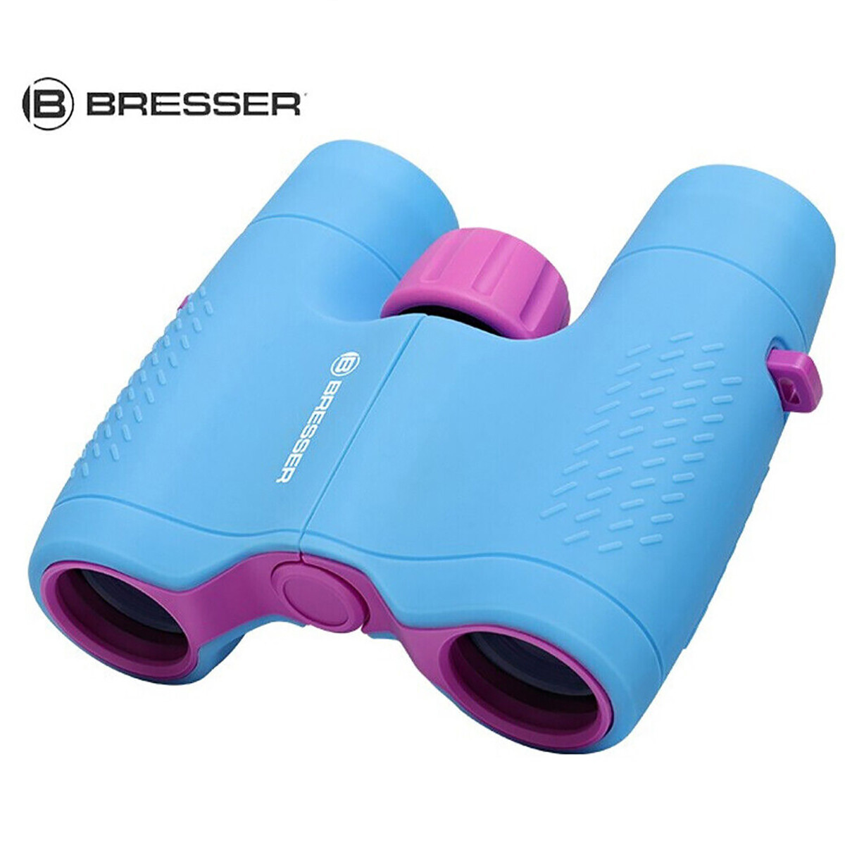 Bresser Junior Kids 6x21 Compact Binoculars Bird Watching Birding Blue Age 6