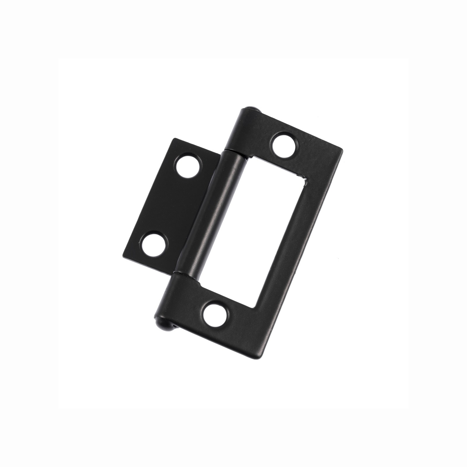 Lane 50mm Easy Fit Matte Black Hinge - 2 pieces