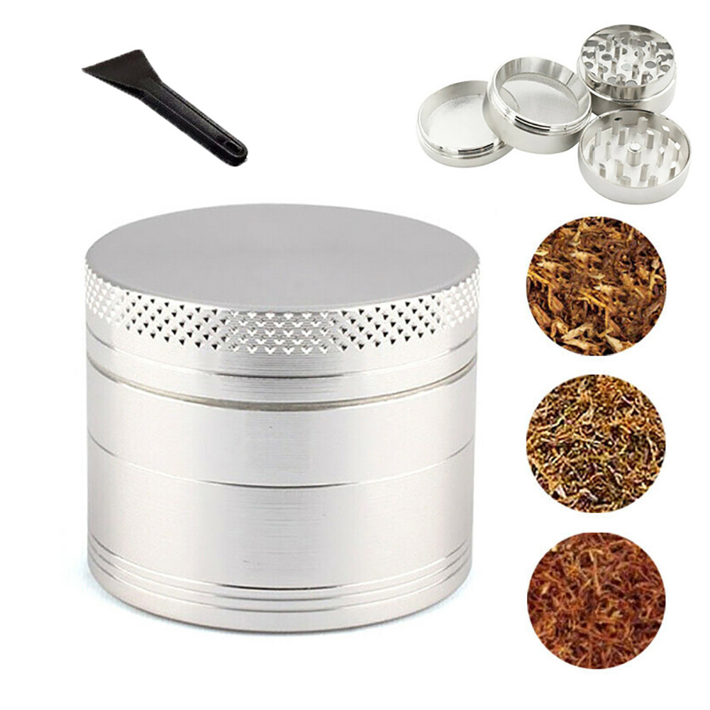 4-Layer 40mm Herb Tobacco Grinder Spice Metal Alloy Hand Muller Smoke Crusher