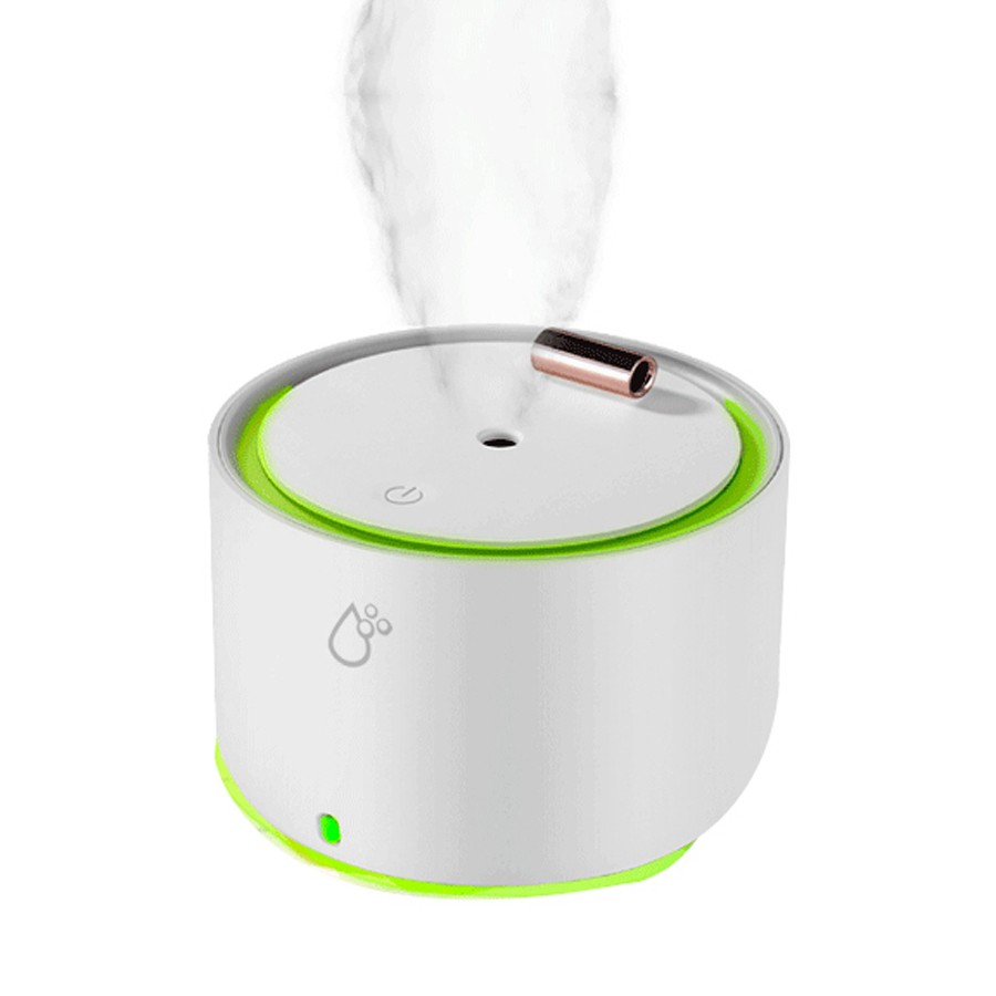 Sansai HUD-304D 400ml Electric Rechargeable Portable Humidifier Mist Lamp White