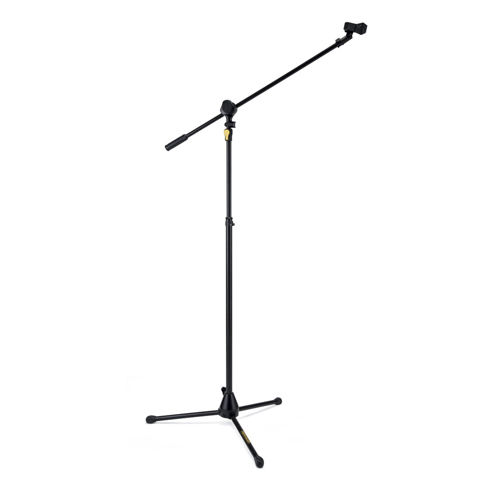 Hercules MS632B Plus Telescopic Boom Microphone Holder/Stand Ezi Grip Black