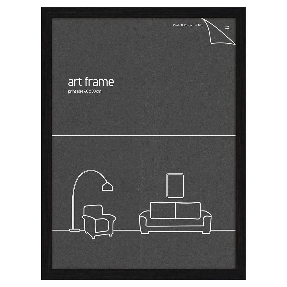 FRAMES & HANGERS Art Frame IMPACT-60X80B 60x80cm MDF Rectangle Vertical