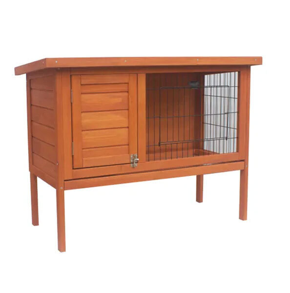 LITTLE BUDDIES S0110 Rabbit Hutch Standing Wooden Indoor 915x450mm