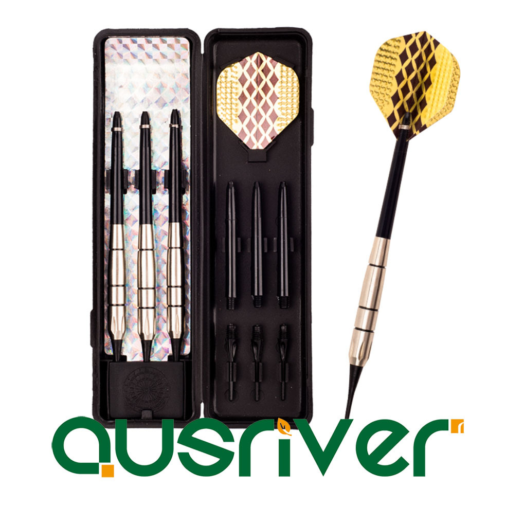 3Pcs/Set Soft Tip Plastic Point Aluminium Darts for Electronic Dartboard