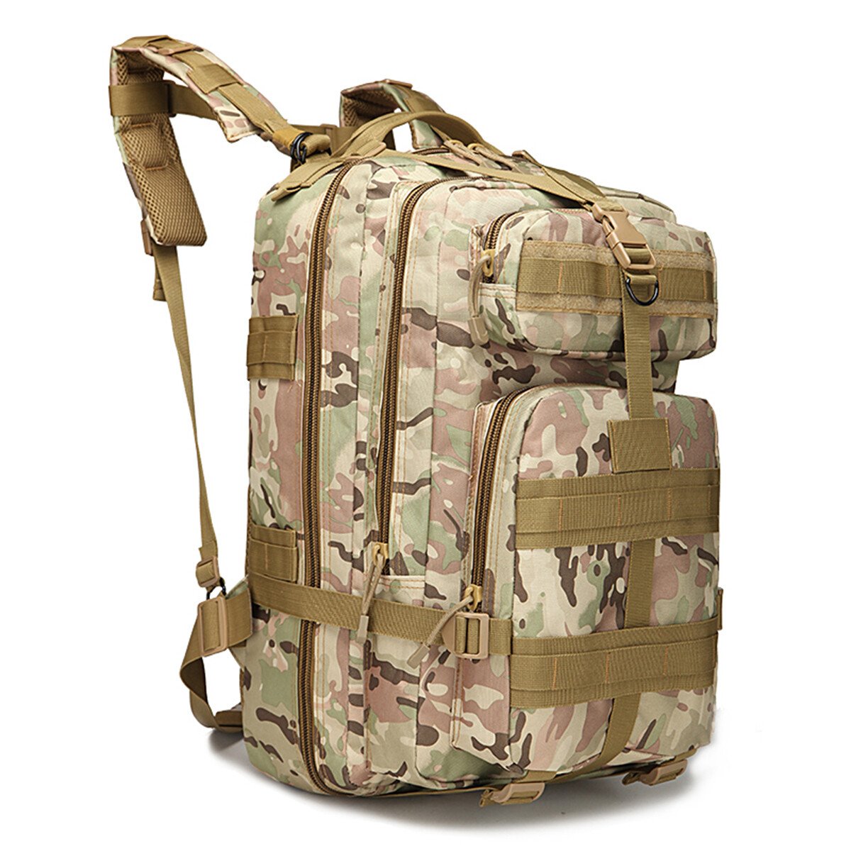 3P Tactical Military Backpack Rucksack Camo2 Outdoor Hiking Sports Travel Bag