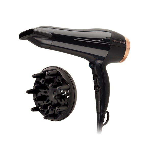 Remington D5950XAU Professional Hair Dryer 2150W Black Gold Travel Size
