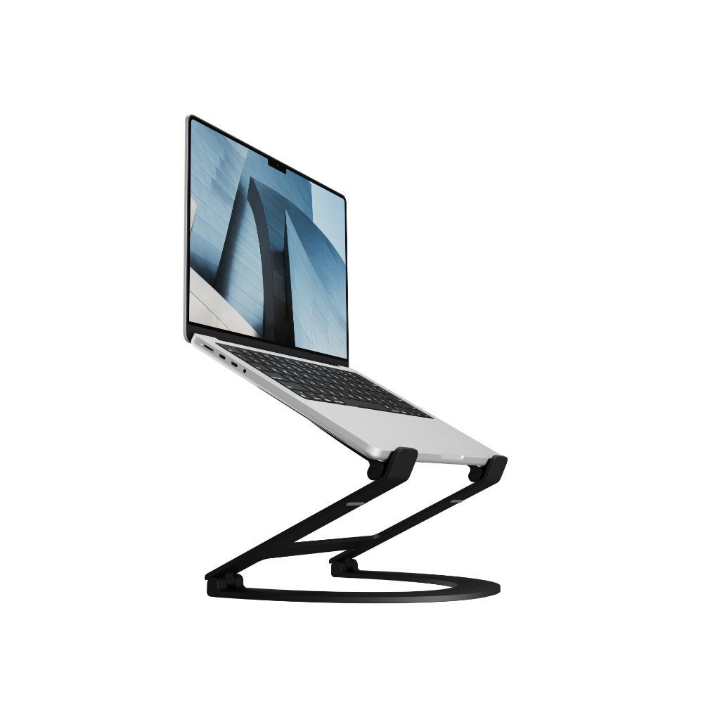 Twelve South TS-2201 Adjustable Portable Curve Flex Laptop Stand Black 264mm