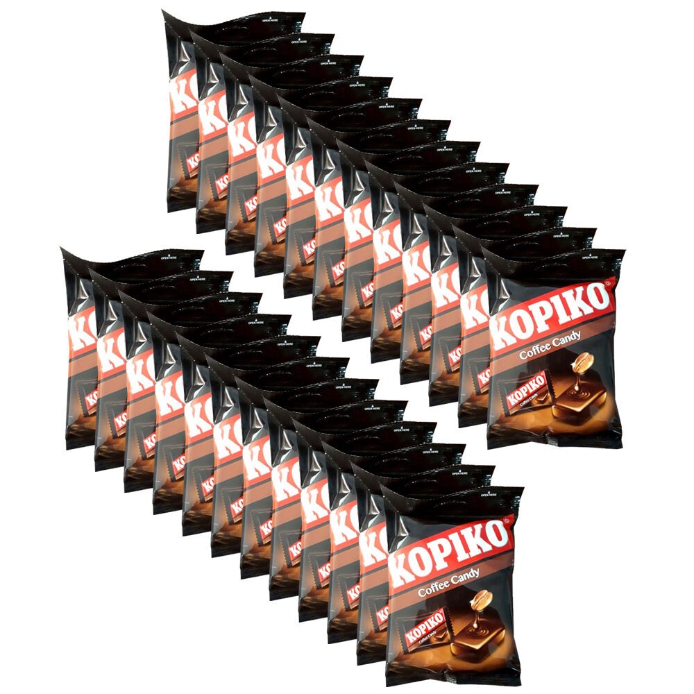24PK KOPIKO Classic Coffee Lollies Chewy Candy Bag 175g Sweet Confetionery