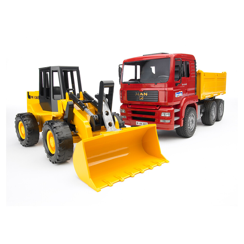 Bruder 02752 MAN TGA 1 16 73cm Construction Truck Front Loader Plastic