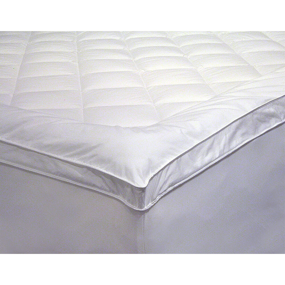 Jason Commercial X-Long Single Mattress Protector Microloft Fitted Topper