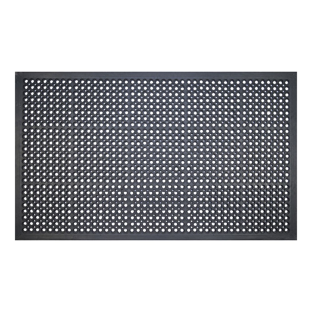 Solemate Rubber Anti Fatigue Outdoor Front Doormat 90x150cm Rectangle 23-7070