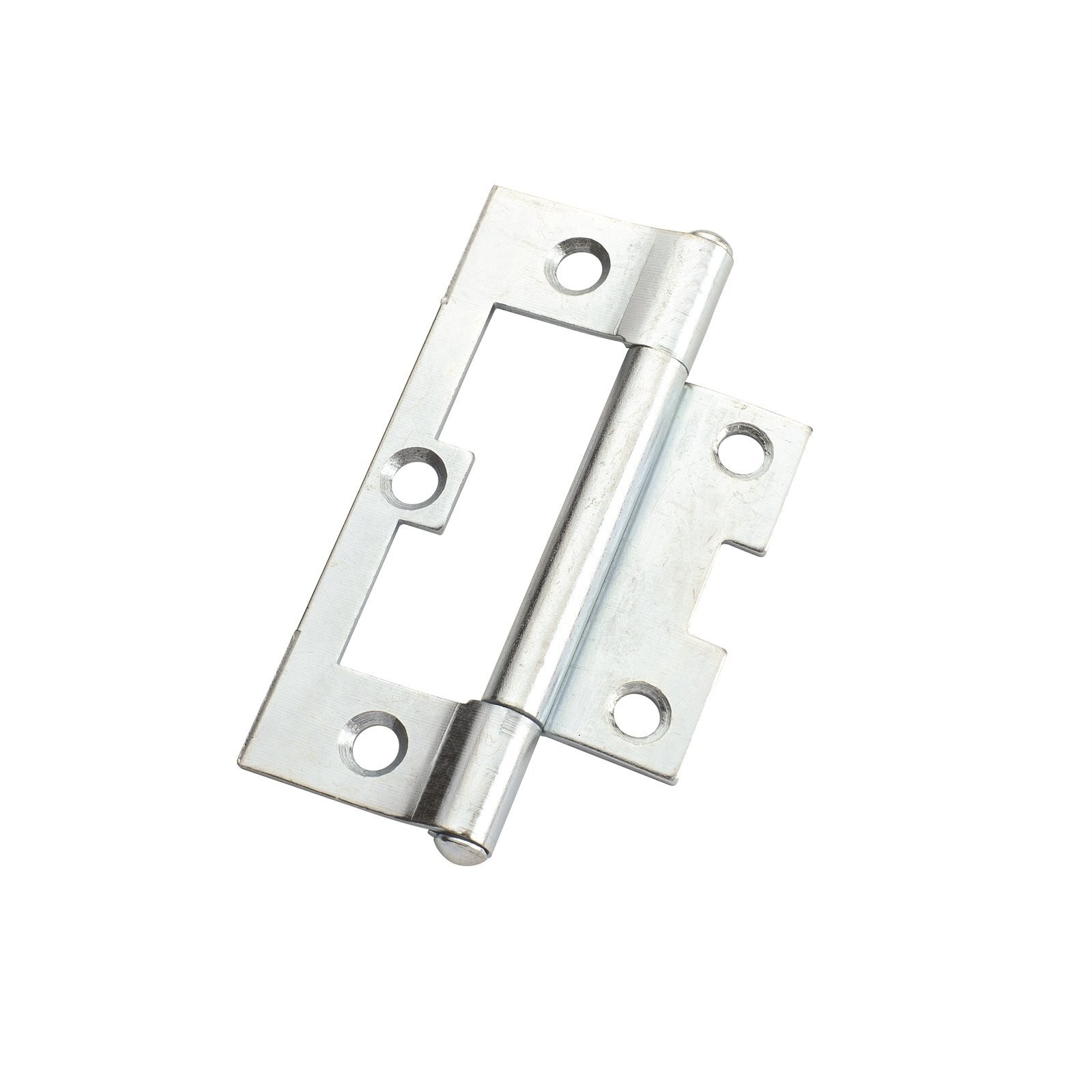 Lane 90 x 54 x 1.6mm Zinc Plated Loose Pin Durasmooth Non Mortise Butt 2 pcs
