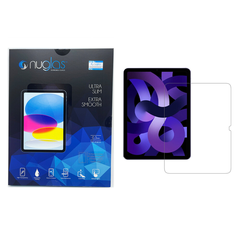 Nuglas Tempered Glass Screen Protector For Apple iPad Air 11 2024 Clear