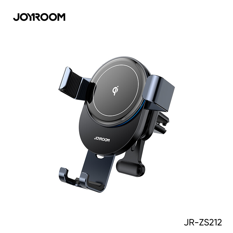 Joyroom Car Phone Holder Wireless Charger 15W Air Vent Gravity Bracket Black