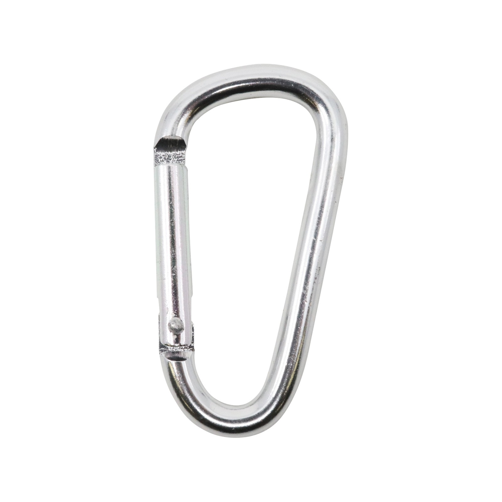 Key Essentials 6mm Metal D Shape Key Ring 4 pcs