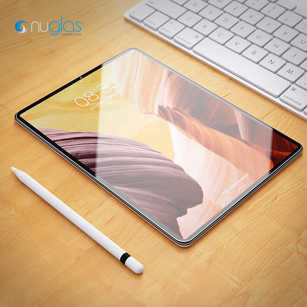 Nuglas Tempered Glass Screen Protector Apple iPad Pro 12.9 Clear 18/20/21/2022