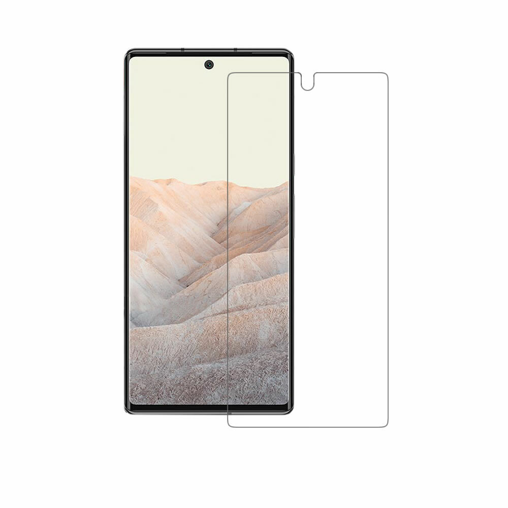 Nuglas Premium Clear Tempered Glass Full Screen Protector For Google Pixel 6