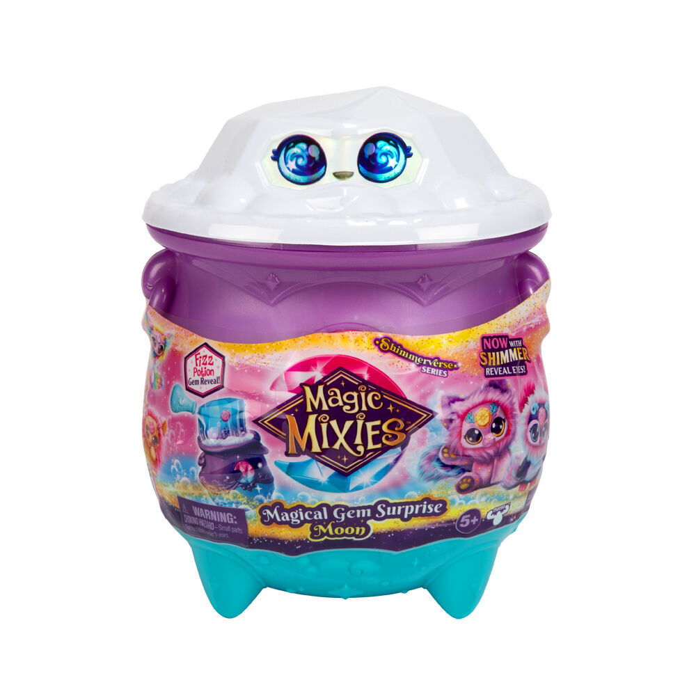 Magic Mixies S4 Magical Gem Surprise Plush Cauldron Assorted 5y Multicoloured