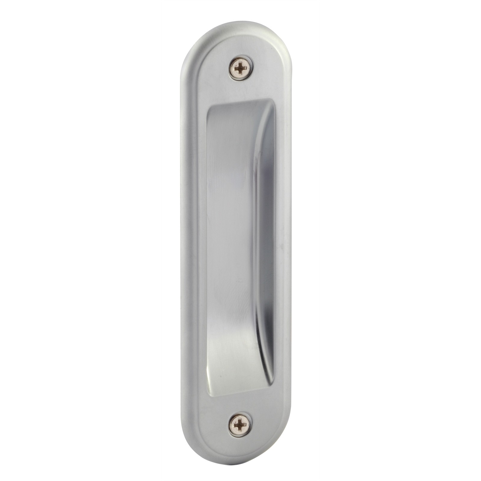 Gainsborough Satin Chrome Radius Flush Pull