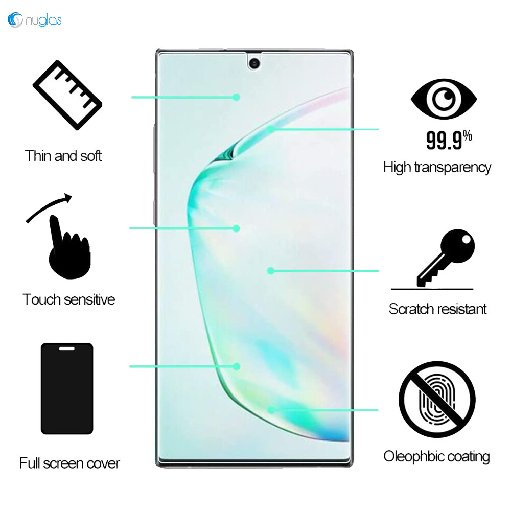 Nuglas Tempered Glass Screen Protector For Samsung S21 FE Scratch Resistant