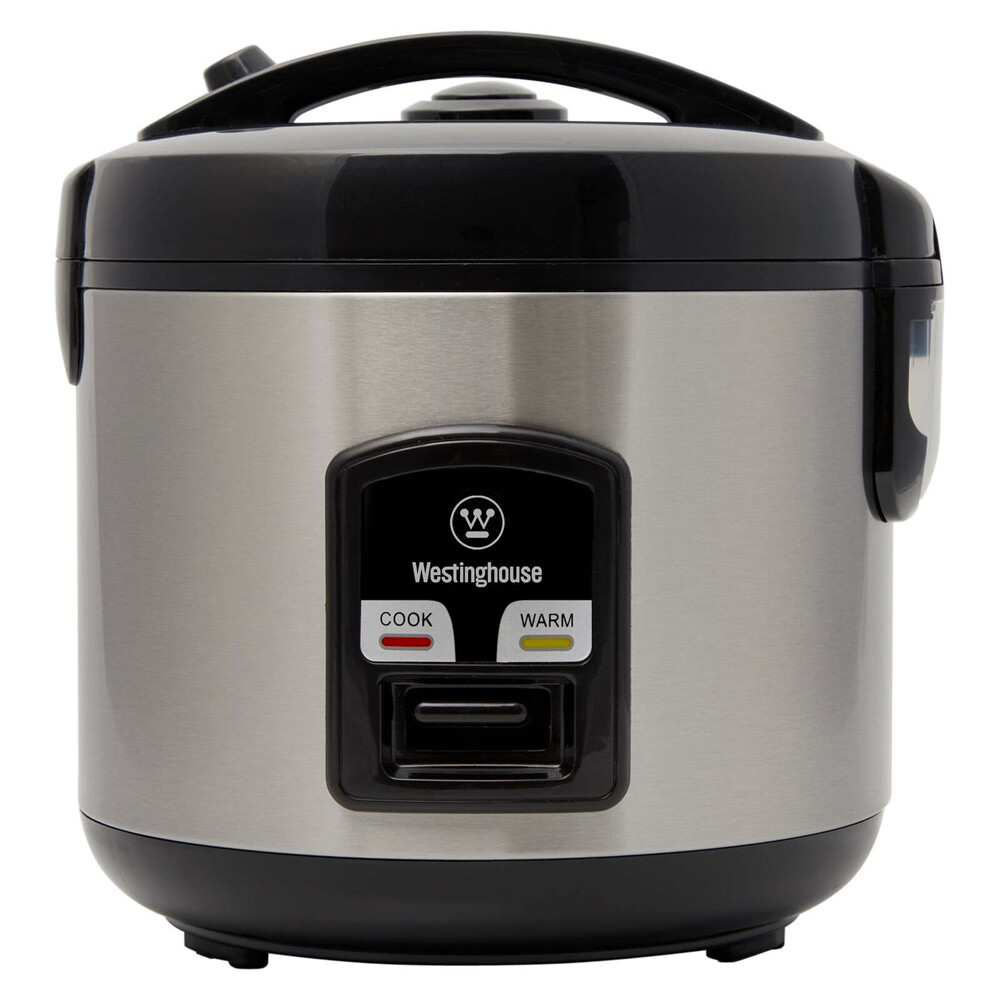 Westinghouse WHRC05SS 10 Cup Electric Rice Cooker Stainless Steel Silver