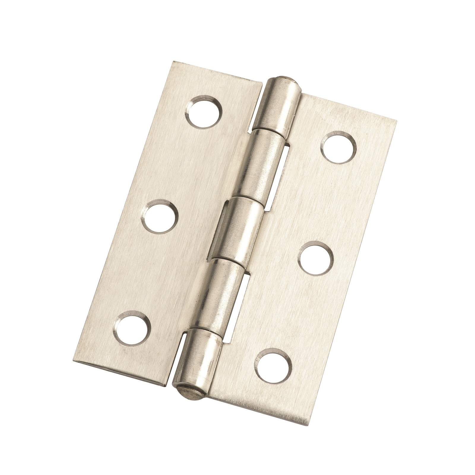Lane 70 x 50 x 1.6mm Satin Stainless Steel Loose Pin Butt Hinge 2 pieces