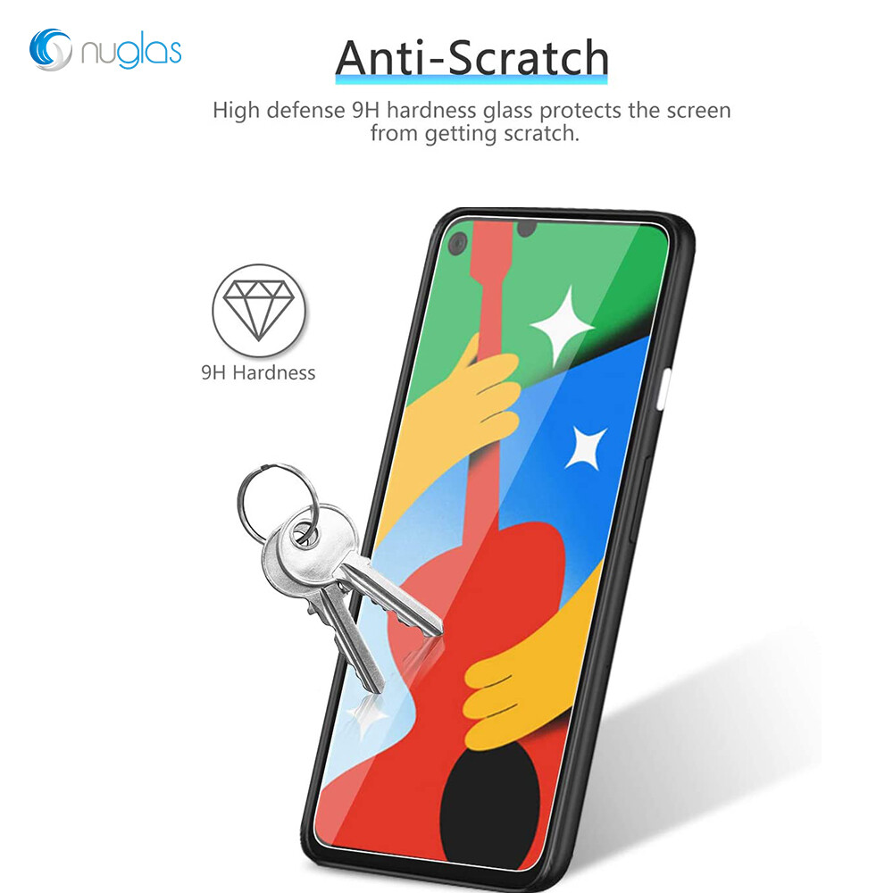 Nuglas Google Pixel 4a 5G Screen Protector Full Premium Clear Tempered Glass
