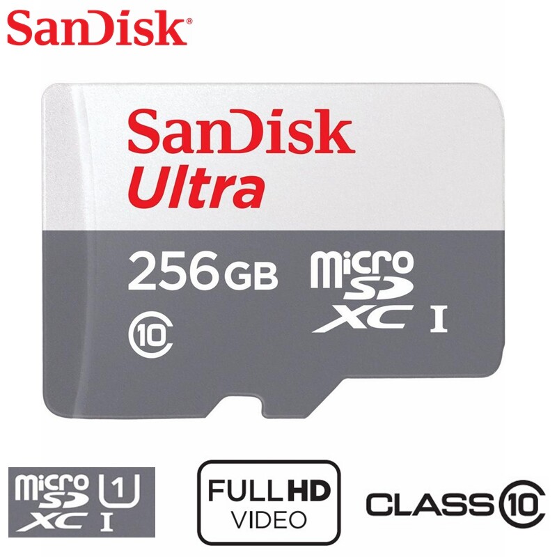 SanDisk Ultra Micro SD Card 256GB SDXC Class 10 microSDXC Mobile Phone Memory