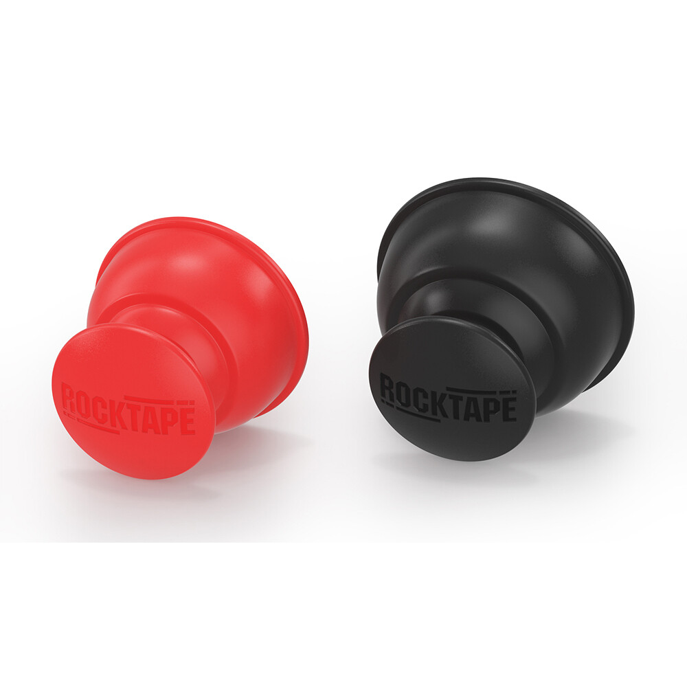 8pc Rocktape RockPods Silicone Suction Cupping Set 5.7cm/6.7cm Carry Case 428909