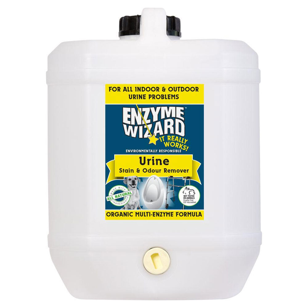 ENZYME WIZARD GRUC10L Urine Stain & Odour Remover Spray Refill 10L