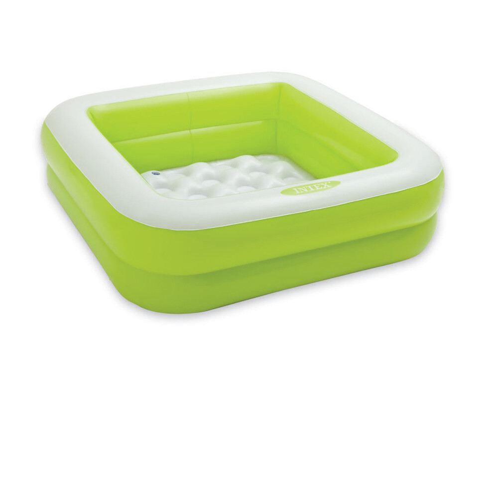 Intex Playbox A57100 Inflatable Kids Swimming Pool Square Vinyl 86x25cm