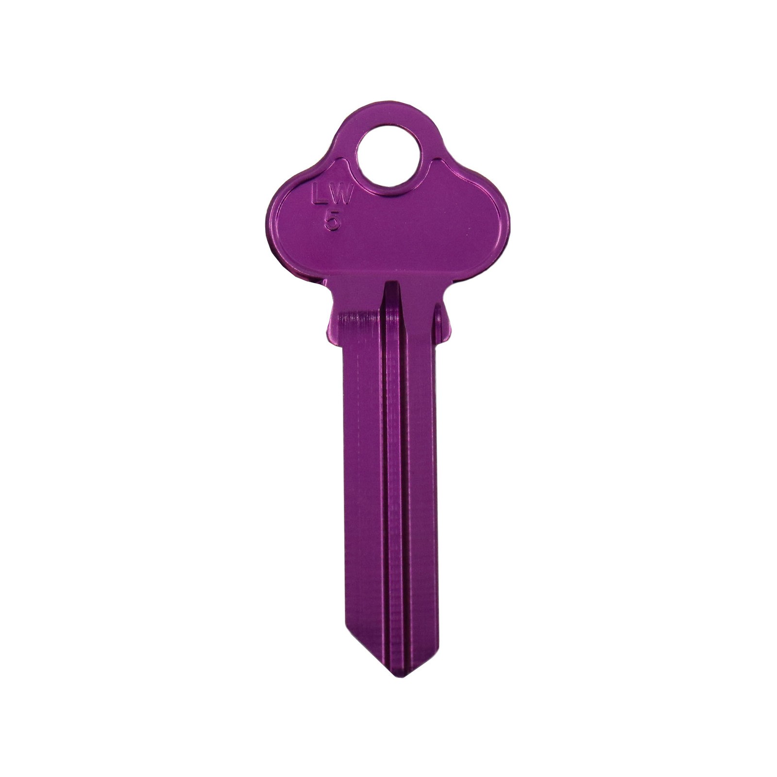 EHI LW5 Purple Blank Key 2 pcs