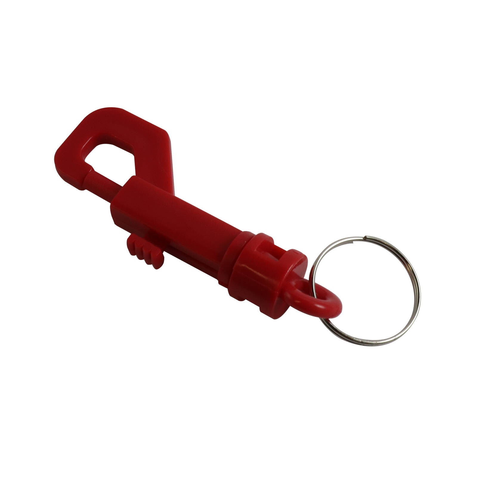 Key Essentials Plastic Snaphook Key Ring 4 pcs