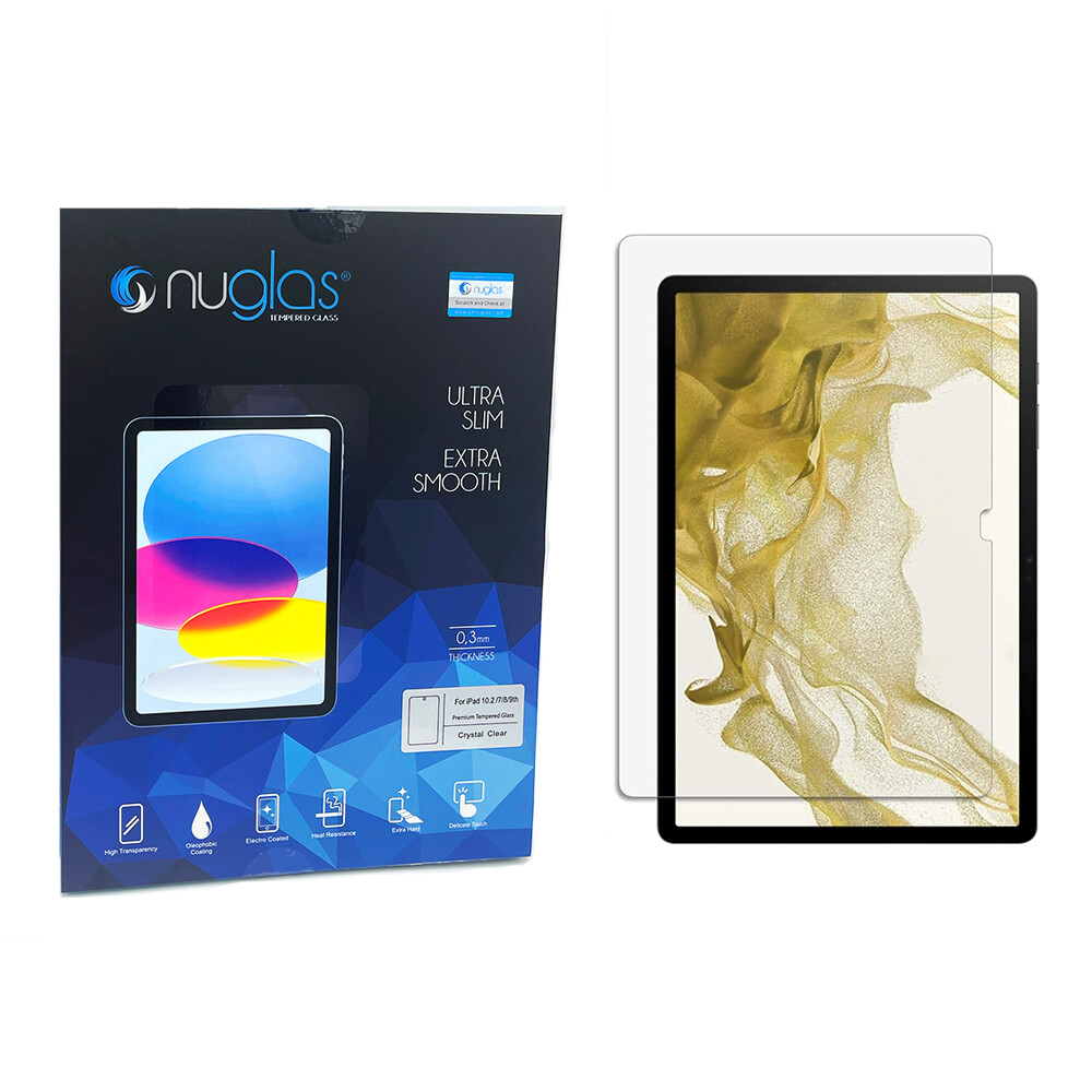 Nuglas Tempered Glass Screen Protector For Samsung Galaxy Tab S9Plus S9 FE S10
