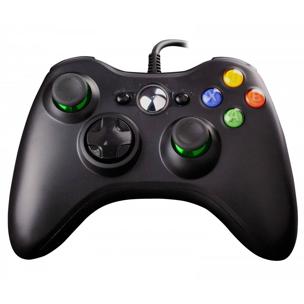 Laser PCO-AGAMEC-BK Wired USB-A Gaming Controller 2.5m Black Steam