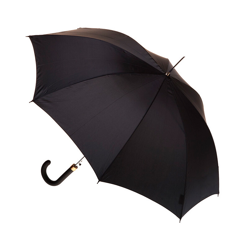 Clifton Mens Auto Open Wind Resistant Walking Umbrella Black 104cm E5-MRA800-BLK