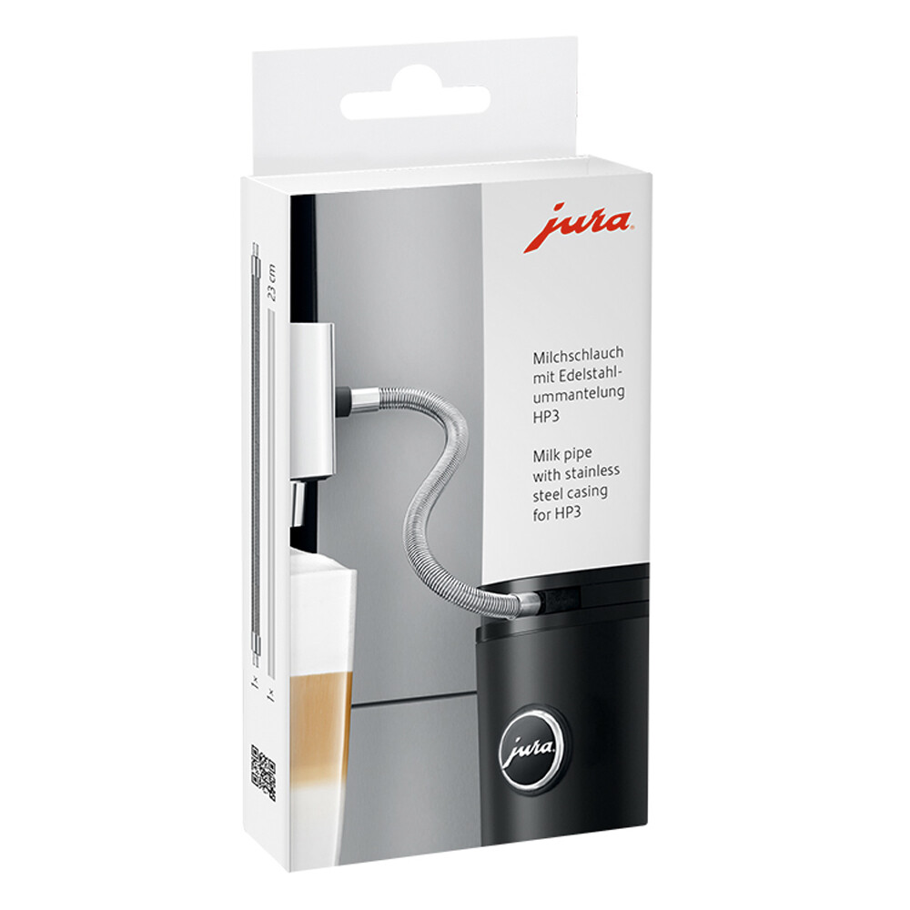 Jura 24114 Milk Flexible Feeding Transfer Pipe Stainless Steel Coil Casing HP3
