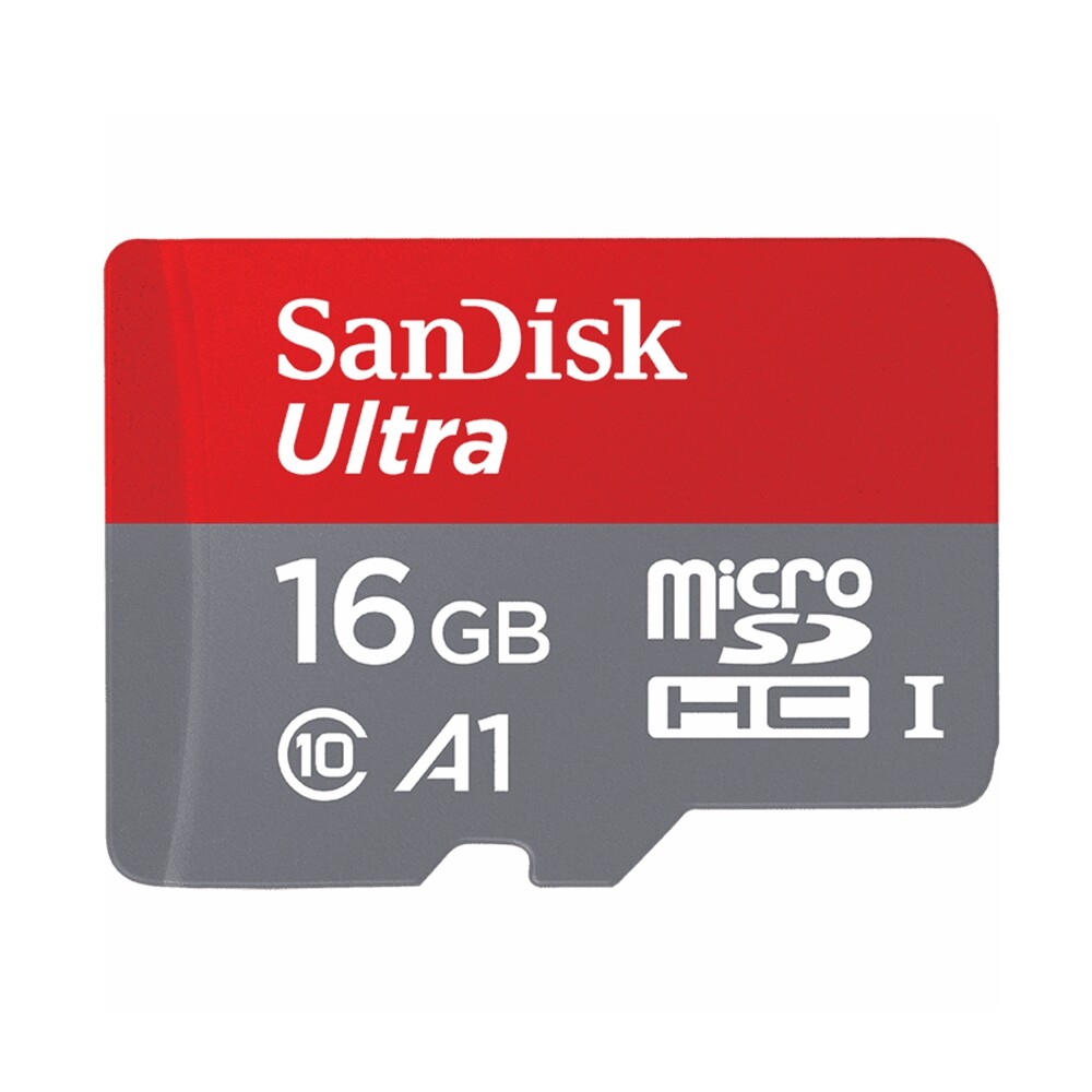 SanDisk Ultra A1 16GB microSDHC UHS-I SD Card Class 10 Camera Memory