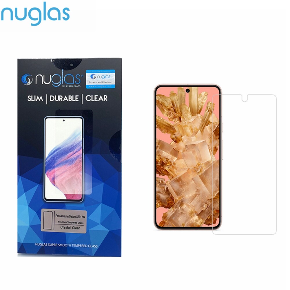 Nuglas Screen Protector Google Pixel 8 Clear 9H Tempered Glass Scratch Proof