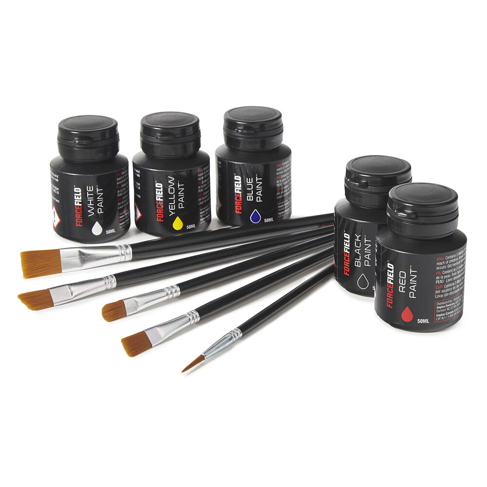 Forcefield 10164 Customization Shoe/Sneakers Detailing Kit 5 Colours Paint/Brush