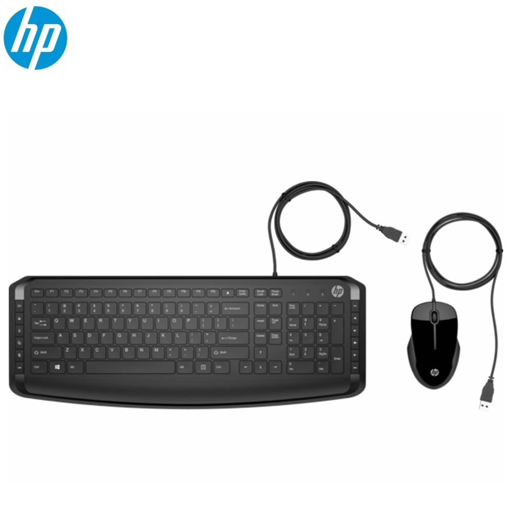 HP Pavilion 200 Keyboard And Mouse Compact Clean Design Total Comfort