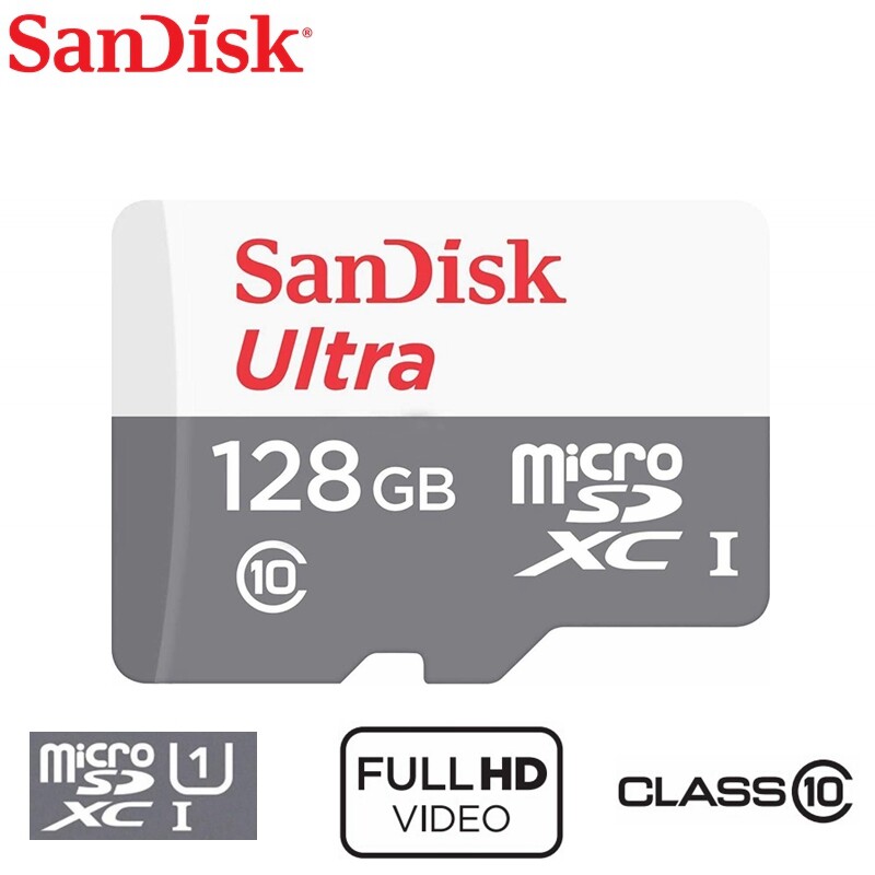 SanDisk Ultra 128GB Micro SD Card SDXC Class 10 UHS-I Mobile Phone Memory