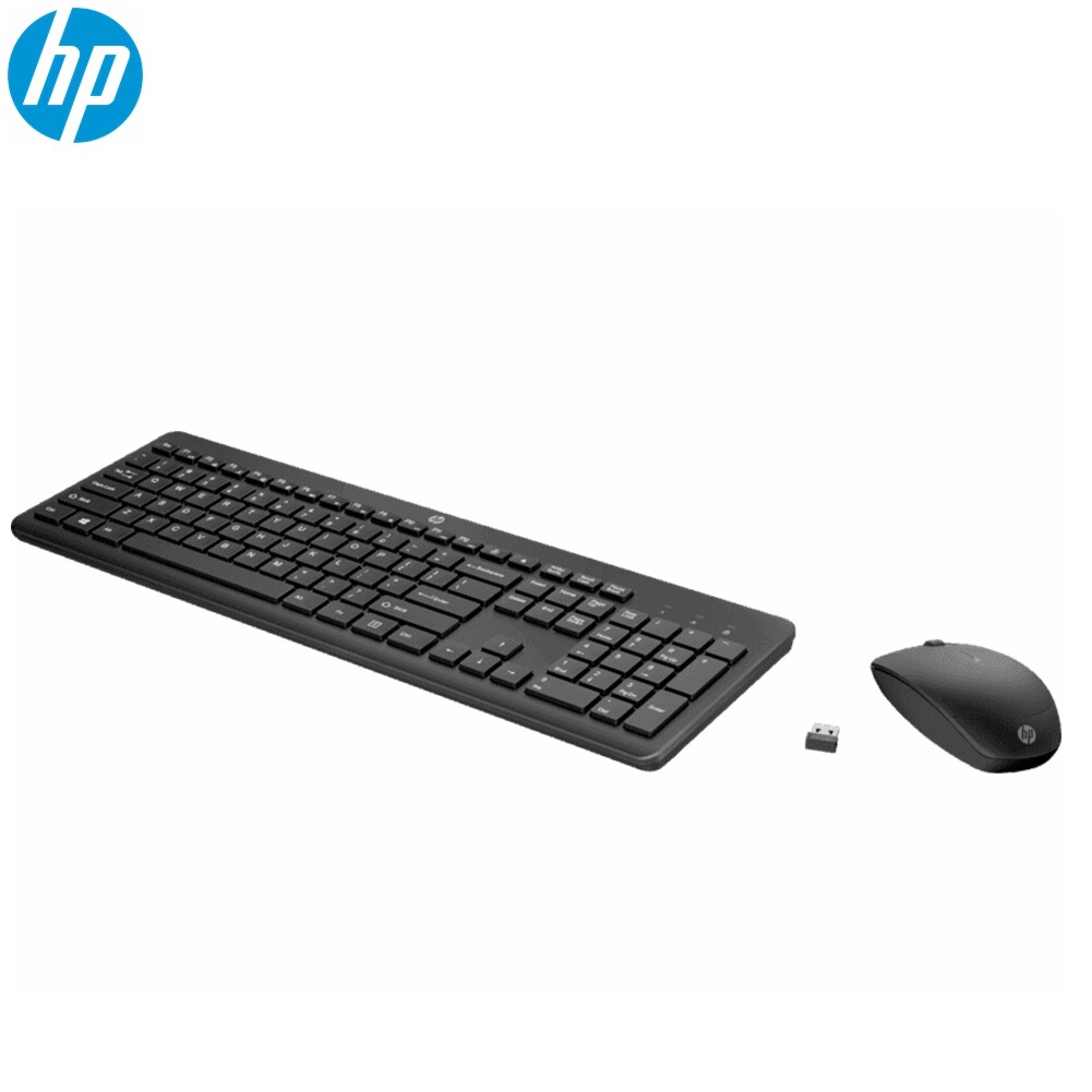 HP 235 Wireless Keyboard And Mouse Combo Black English Plug & Play 1Y4D0AA